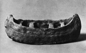 Ur, model of boat 4,000-3,500 BC - source National Museum of Iraq, Baghdad